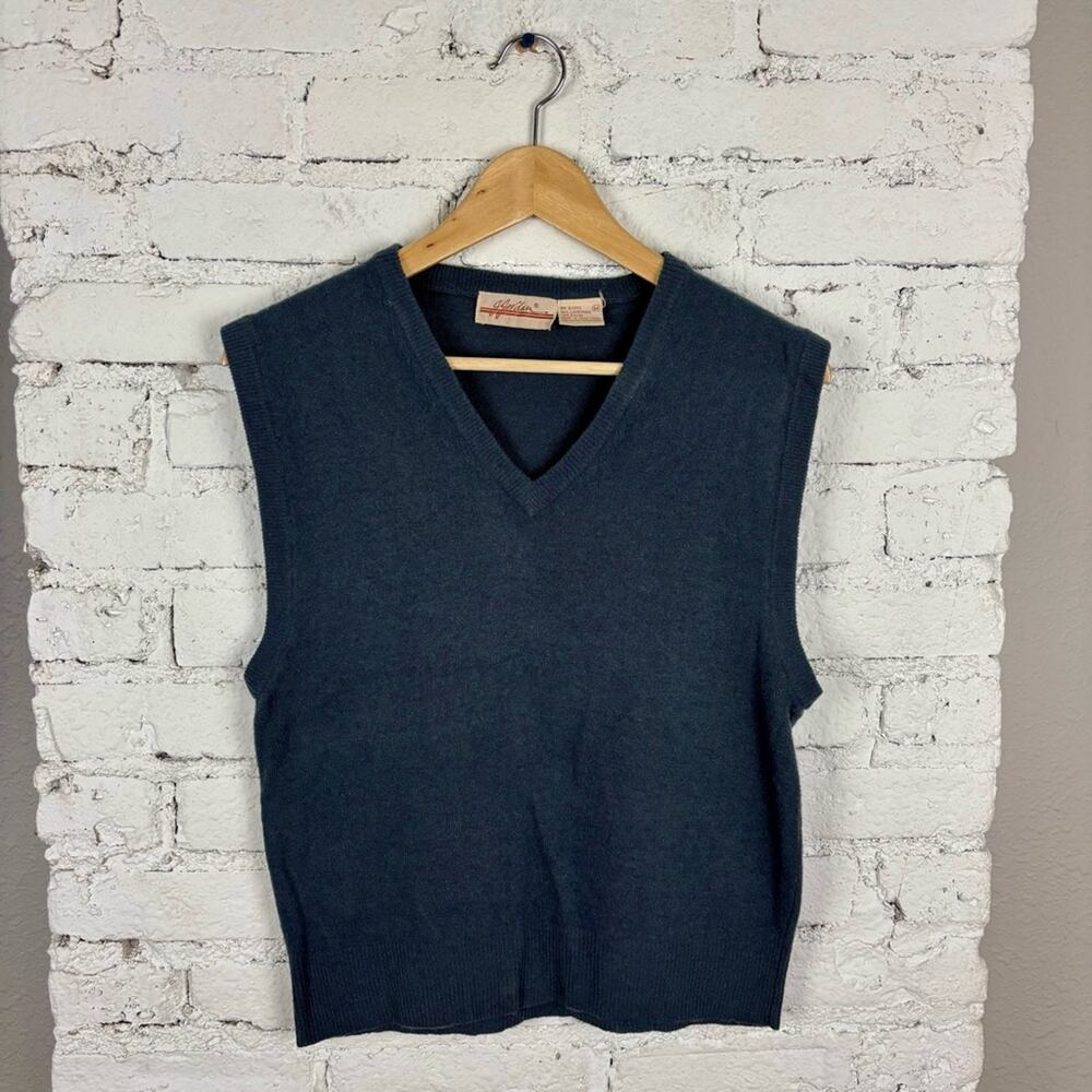 Vintage J. Jordan Grey Lambswool Sweater Vest